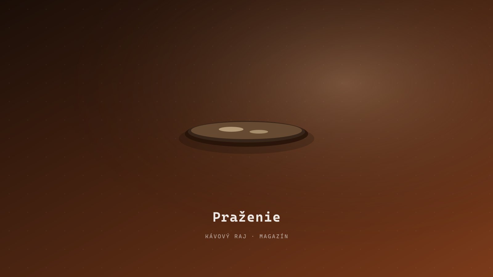 Bubon praziarne s rotujúcimi zrnami