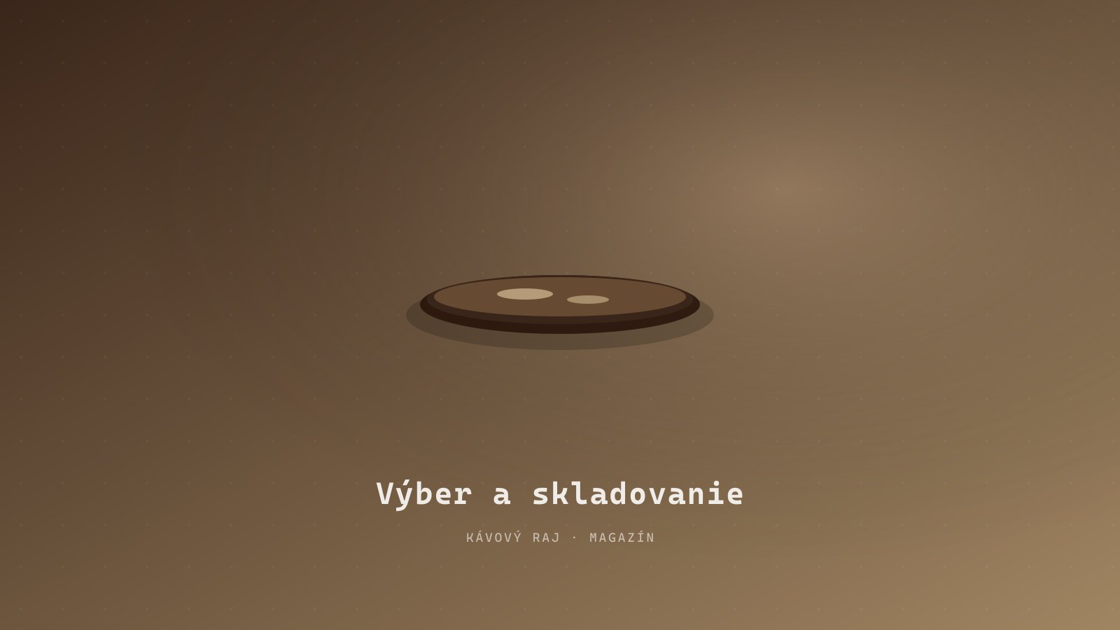 Vrecká výberovej zrnkovej kávy