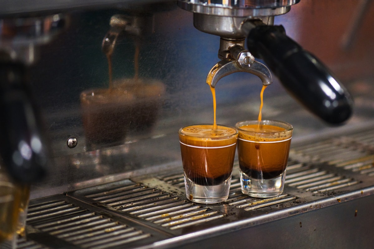 Espresso šálky na pákovom stroji